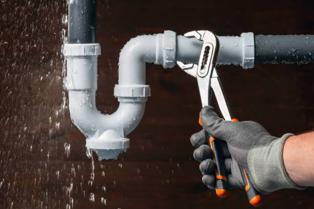 Professional Plumbing technician working in North Prairie, WI